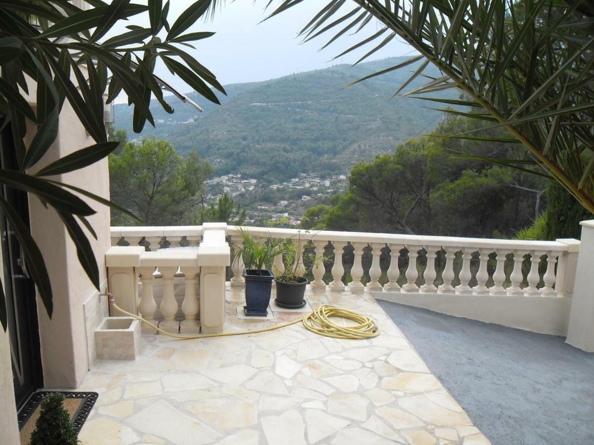 Charmante Villa A 15 Min De Nice Avec Piscine Blausasc Dış mekan fotoğraf
